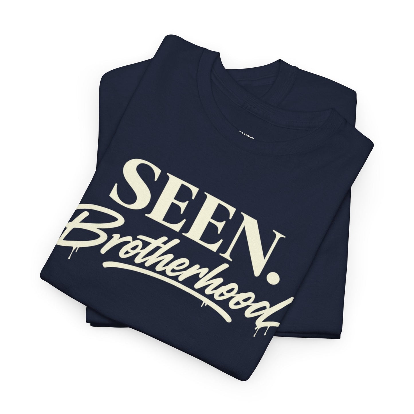 SEEN. Brotherhood Tee โ Vintage T-Shirt for Men | Premium Faith-Based Streetwear