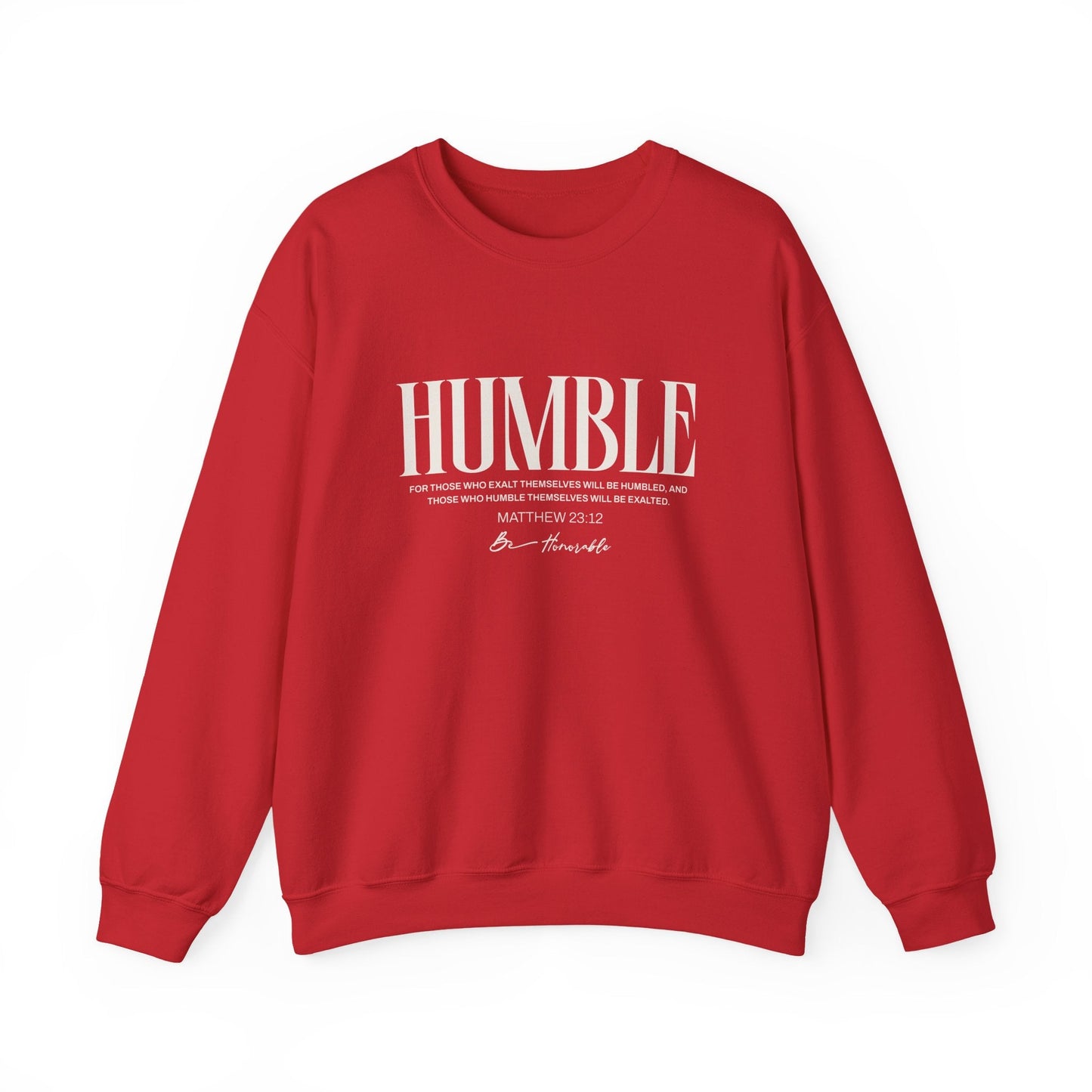 Humble Unisex Sweatshirt — Inspirational Graphic Crewneck