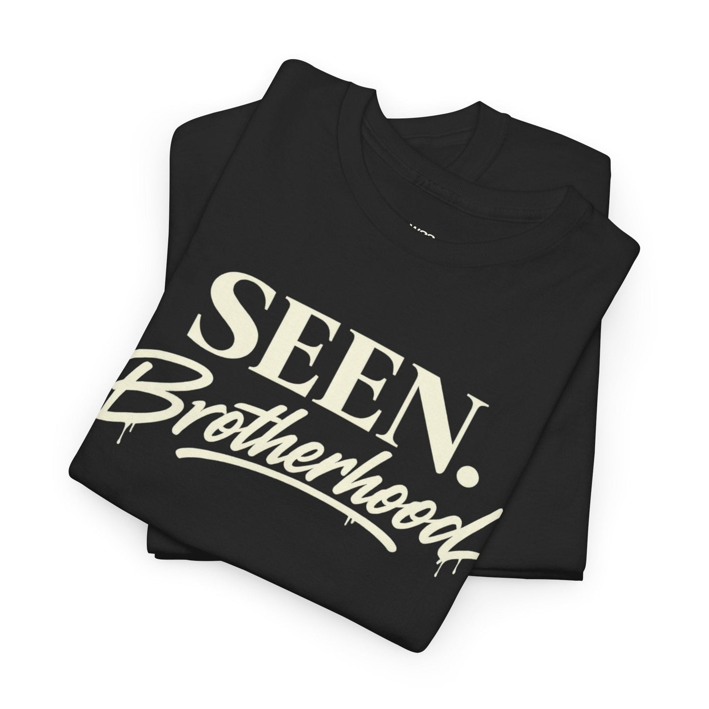 SEEN. Brotherhood Tee — Vintage T-Shirt for Men | Premium Faith-Based Streetwear