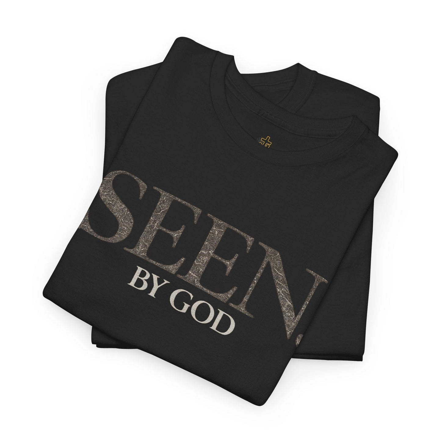 SEEN. BY GOD – Premium Black Faith Streetwear T-Shirt