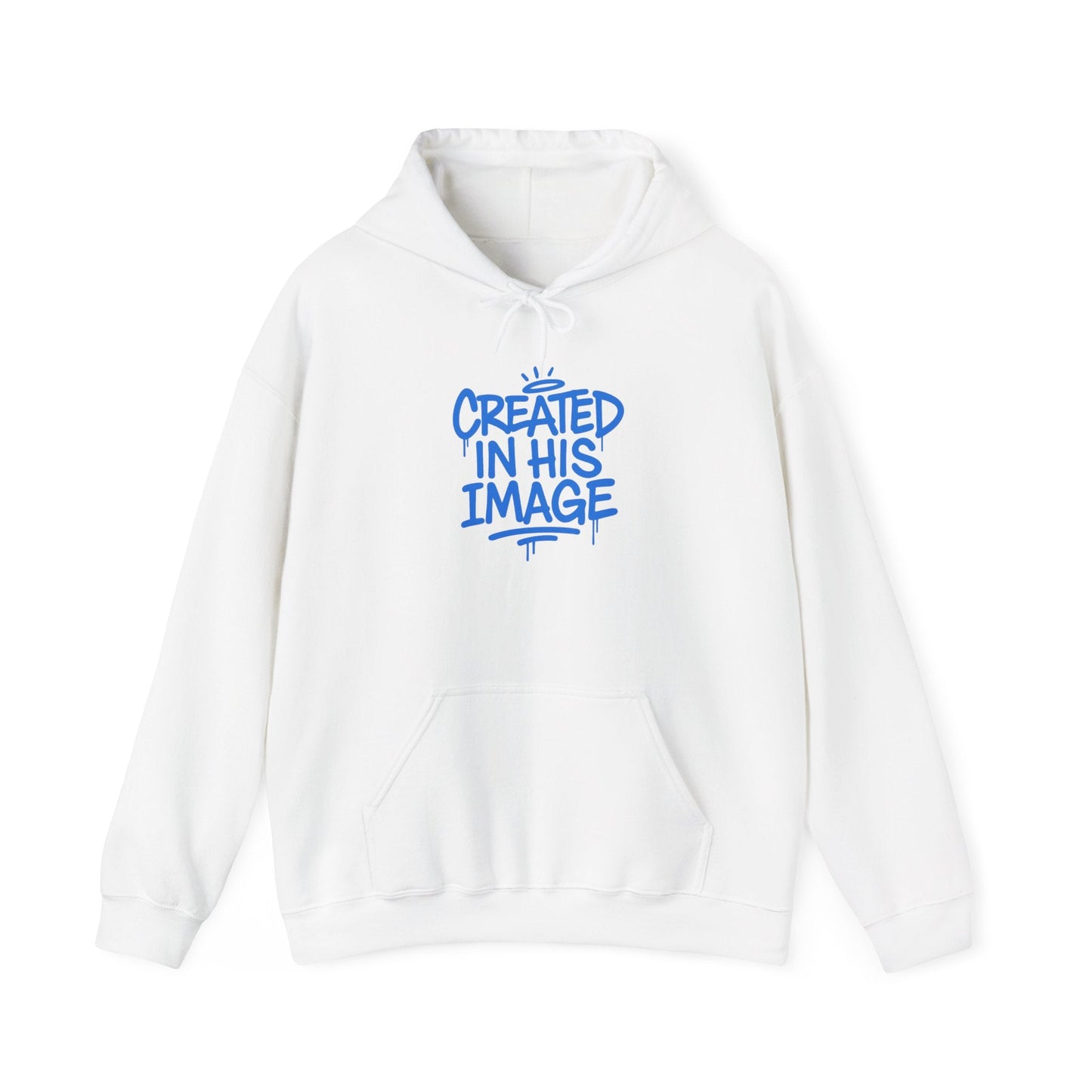 Created In His Image Hoodie — Inspirational Graphic Pullover