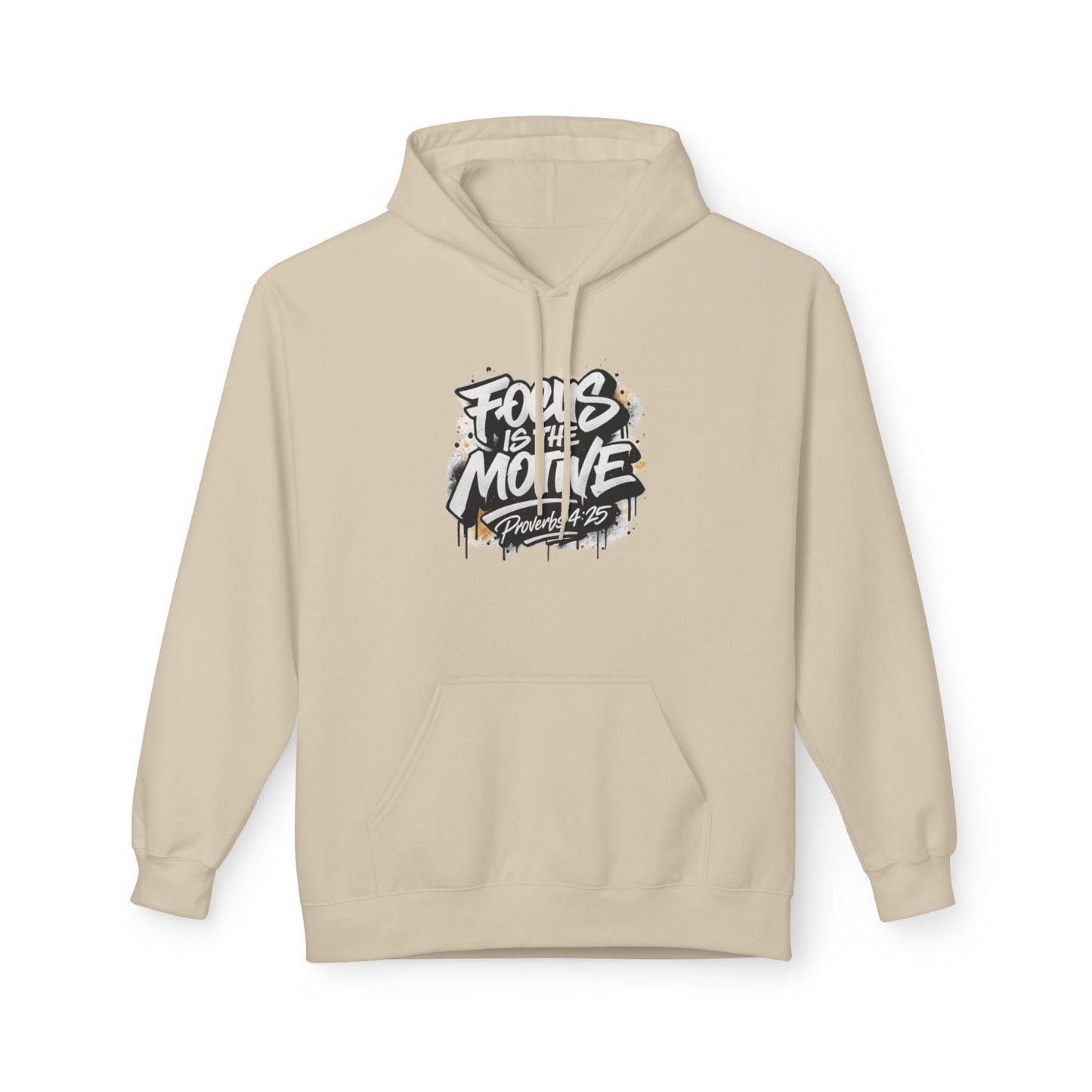 Focus Is The Motive - Graffiti Streetwear Pullover Hoodie