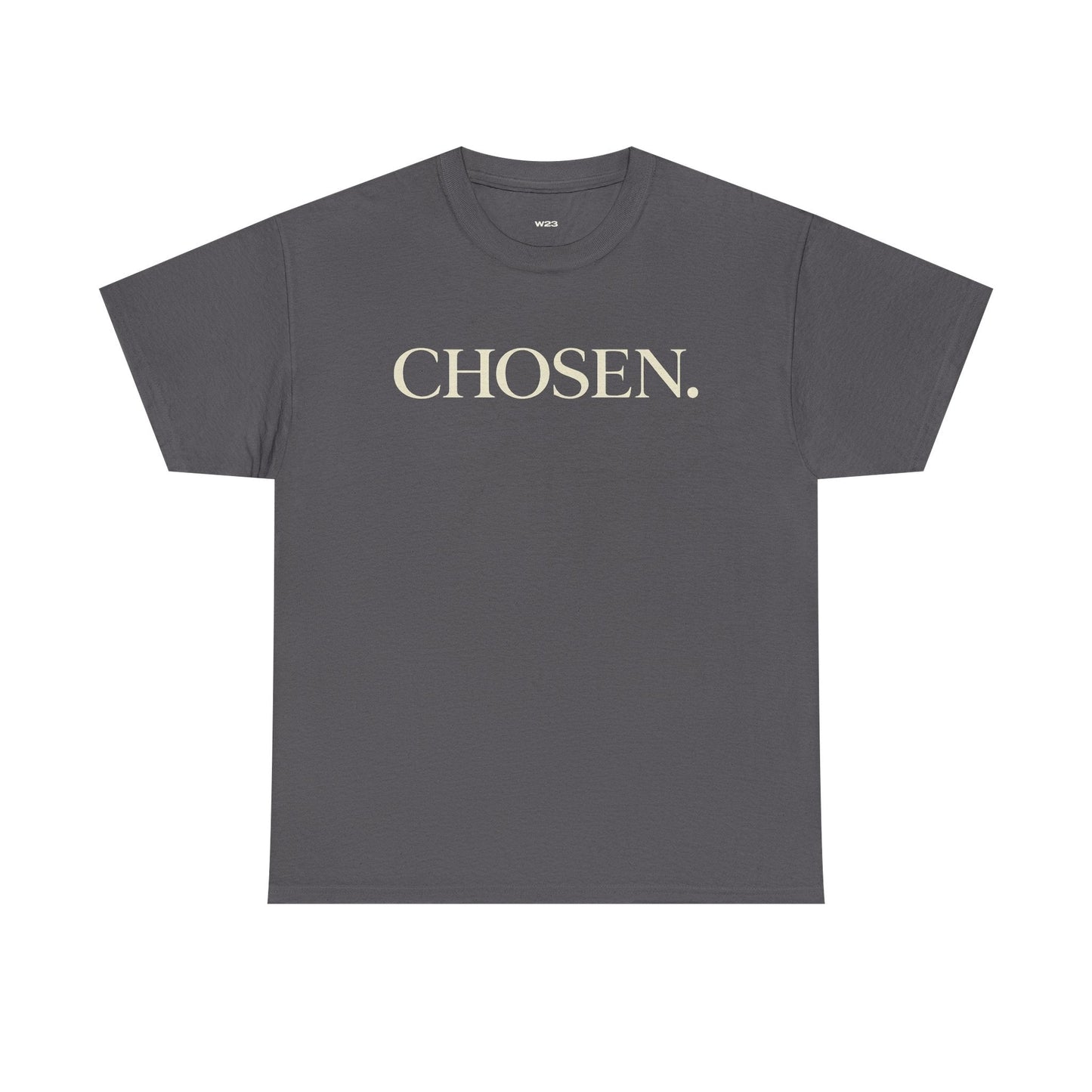 CHOSEN. Minimalist Faith Statement T-Shirt — Premium Christian Tee