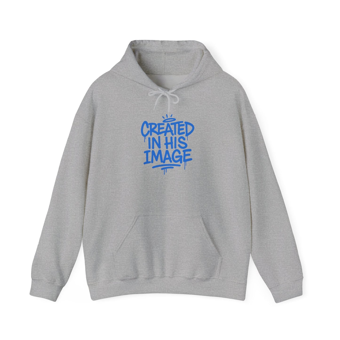 Created In His Image Hoodie — Inspirational Graphic Pullover