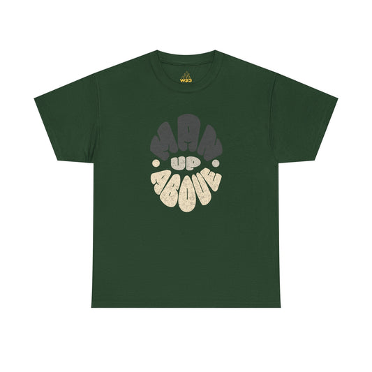 Man Up Above Tee – Colossians 3:2 Inspired Faith Streetwear