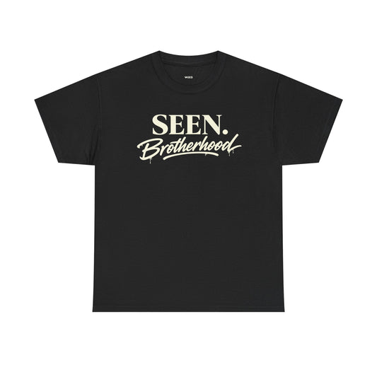 SEEN. Brotherhood Tee — Vintage T-Shirt for Men | Premium Faith-Based Streetwear