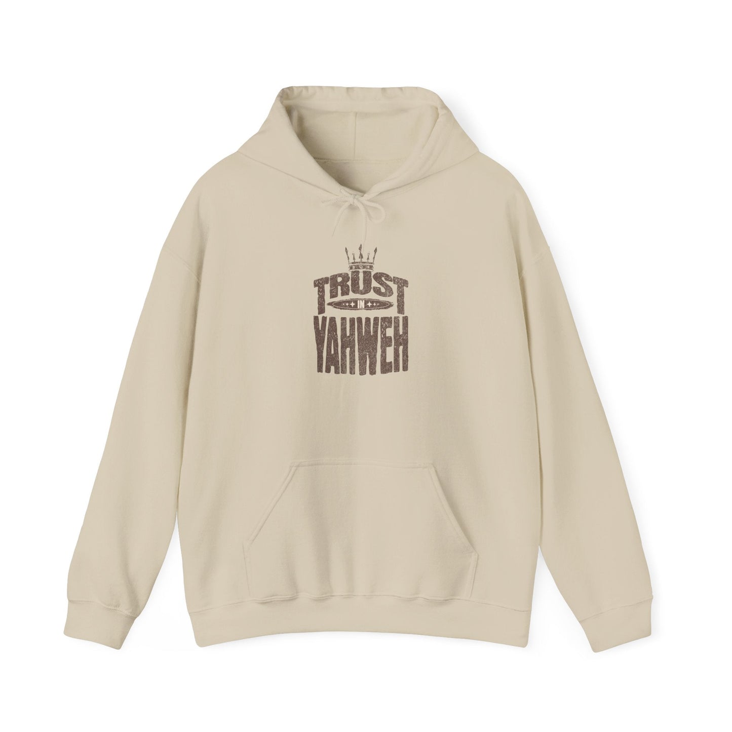 Trust Yahweh Unisex Hoodie — Inspirational Graphic Pullover