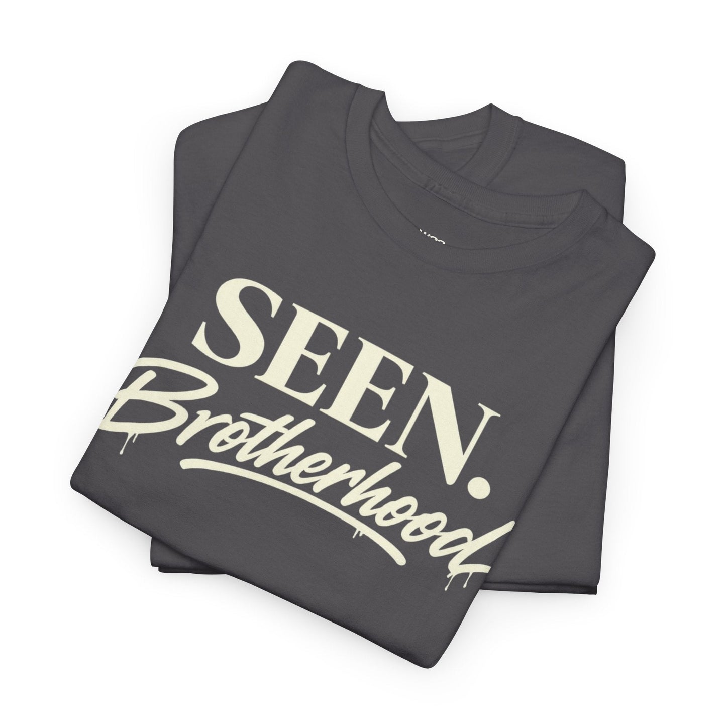 SEEN. Brotherhood Tee — Vintage T-Shirt for Men | Premium Faith-Based Streetwear