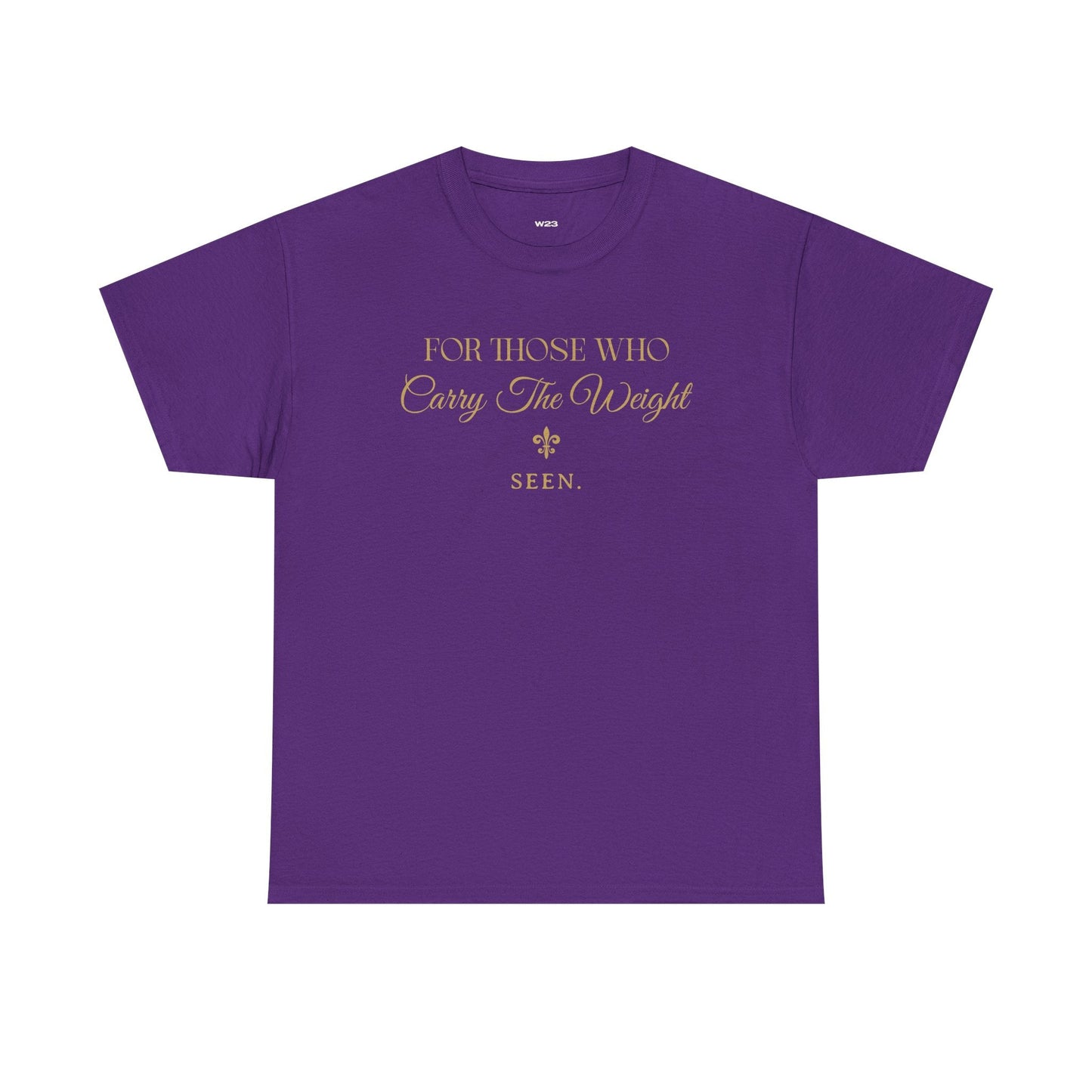 For Those Who Carry The Weight Shirt – SEEN. Tee | Faith Based Men’s Inspirational Tee