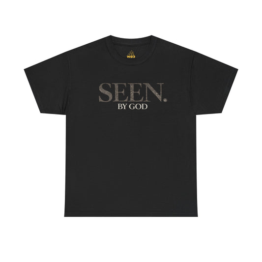 SEEN. BY GOD – Premium Black Faith Streetwear T-Shirt