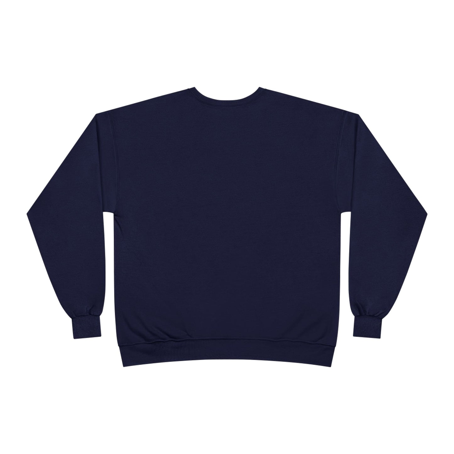 Jesus Crown Crewneck Sweatshirt — Gold Script Inspirational Pullover
