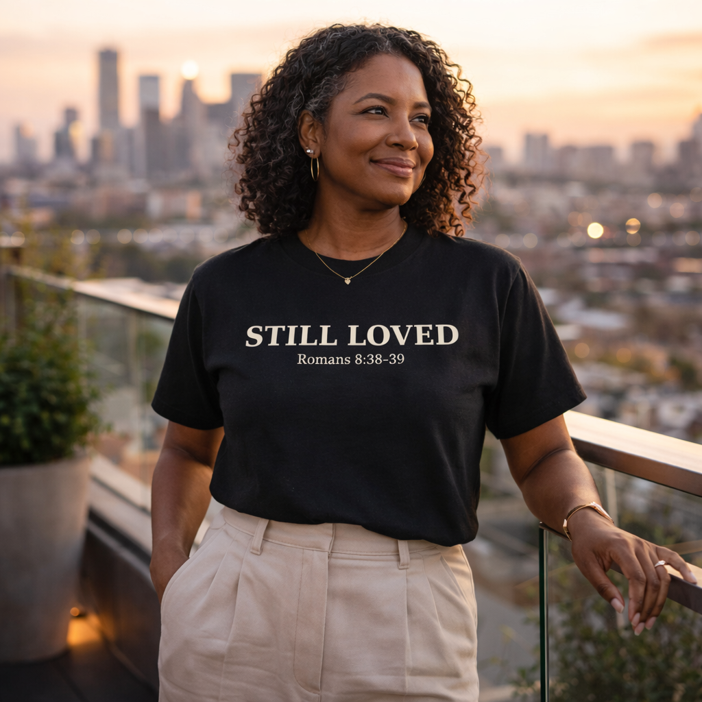 Still Loved – Romans 8:38–39 Christian T-Shirt | Classic Faith Tee