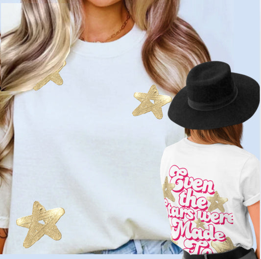 Even the Stars were made to worship T-Shirt | Inspirational Faith Shirt | Gift for Believers | Stylish Religious Apparel